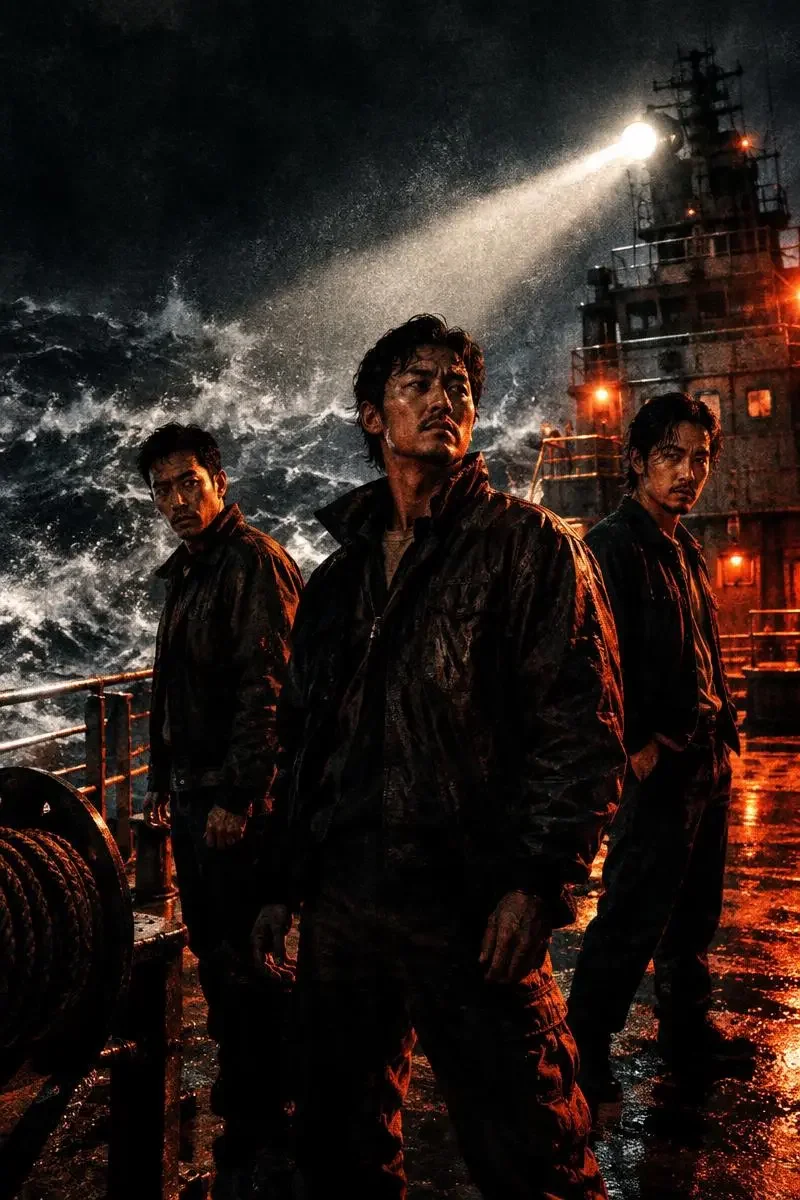 《血与海》电影海报